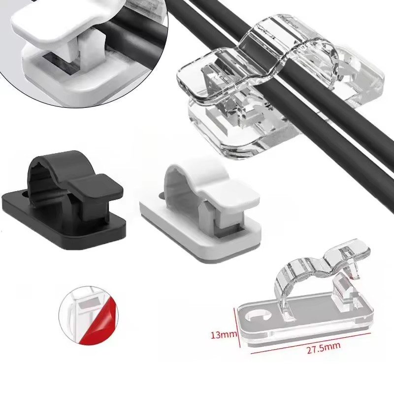 Car Cable Organizer - مشابك كابلات ذاتية اللصق لتنظيم الأسلاك