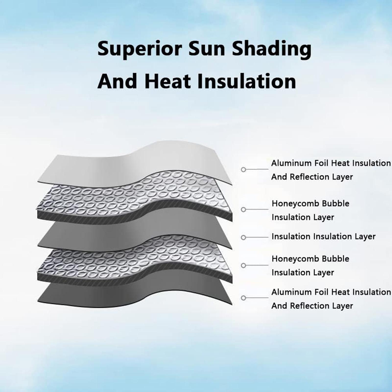 Windshield Sun Shade - واقي شمس للزجاج الأمامي للسيارة قابل