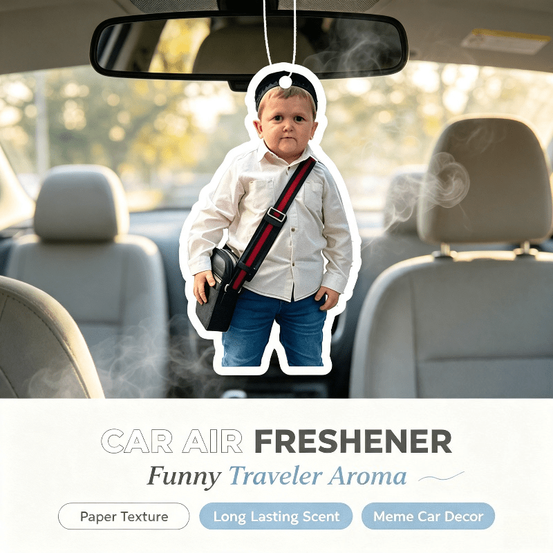 Car Air Freshener - معطر هواء للسيارة بتصميم مضحك، بطاقة