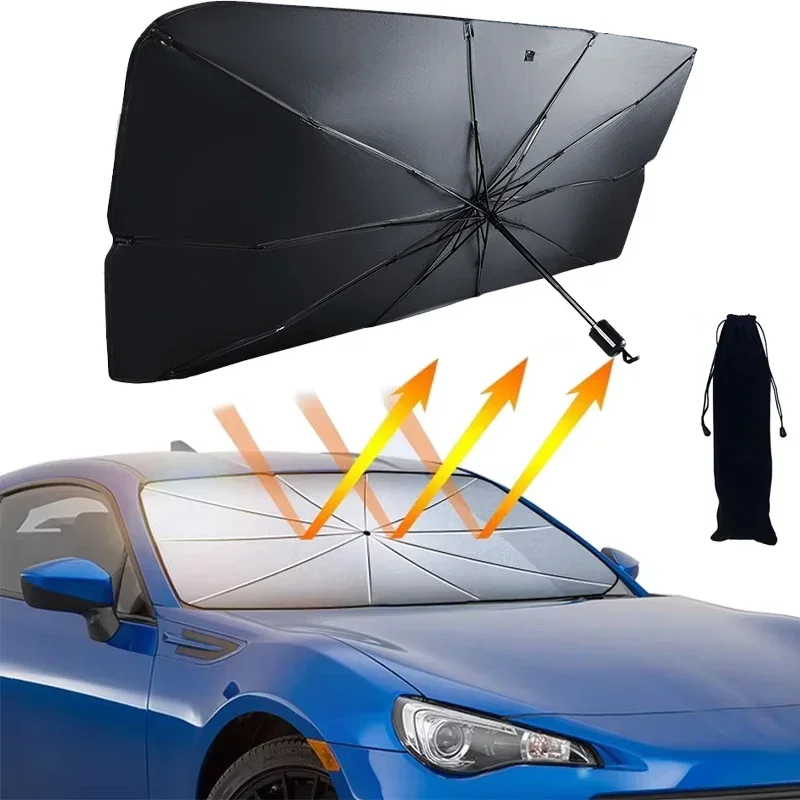 مظلة قابلة للطي لحماية زجاج ال - مراجعة Windshield Sun Shade وسعره