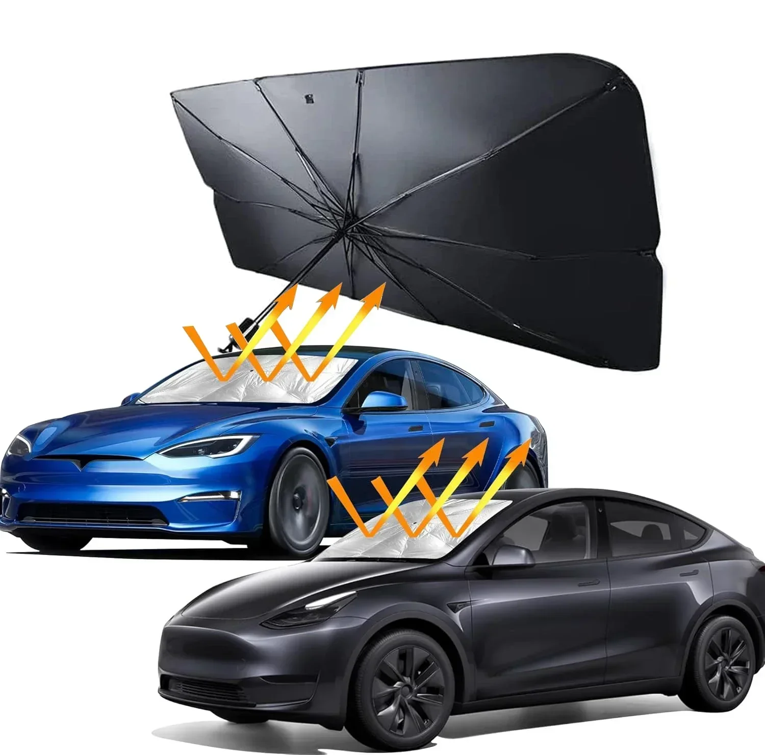 مظلة سيارة واقية من الشمس للزج - مراجعة Windshield Sun Shade وسعره