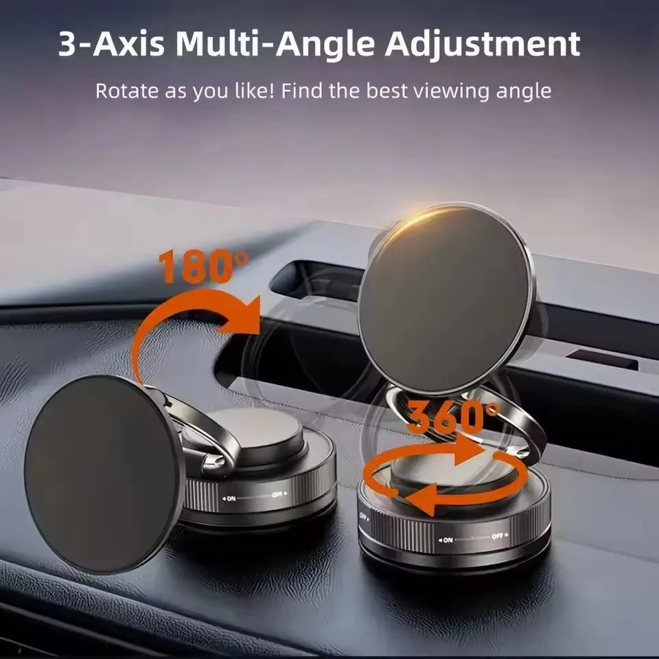 مطوّر 360 ° حامل هاتف مغناطيسي - مراجعة Car Vacuum وسعره