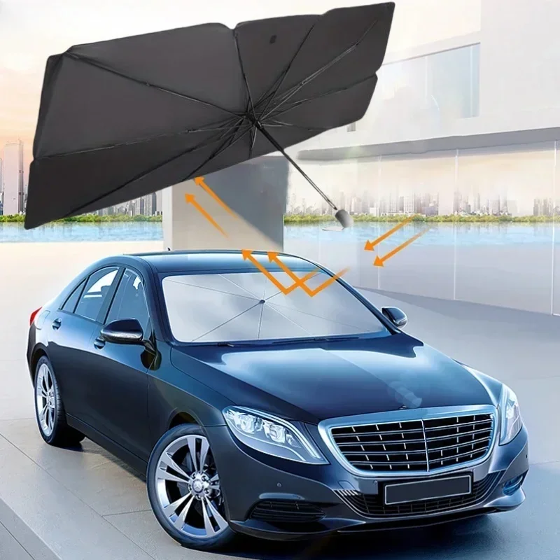 واقي شمس للسيارة، ملحقات السيا - مراجعة Windshield Sun Shade وسعره