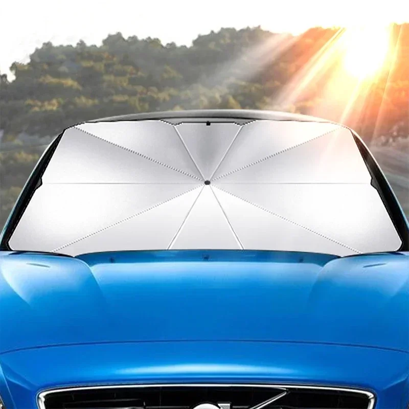 مظلة واقية من الشمس للسيارة، ح - مراجعة Windshield Sun Shade وسعره