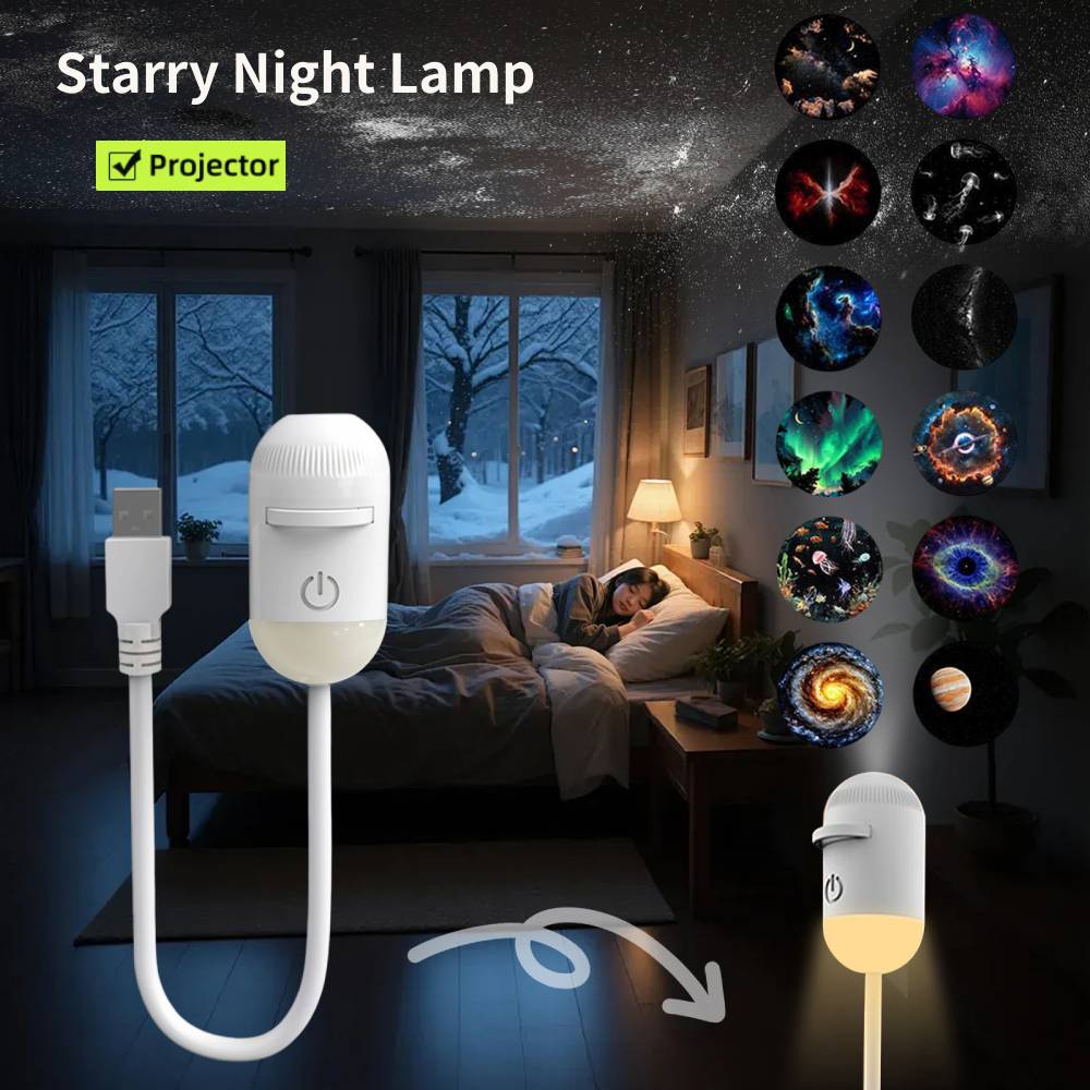 جهاز عرض ضوئي صغير للنجوم والس - مراجعة Car Led Light وسعره